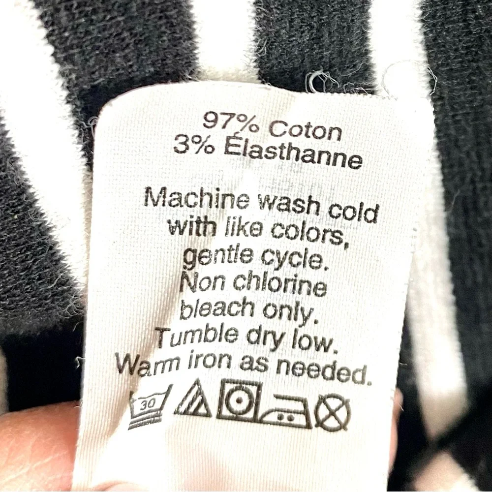 J. Crew black white